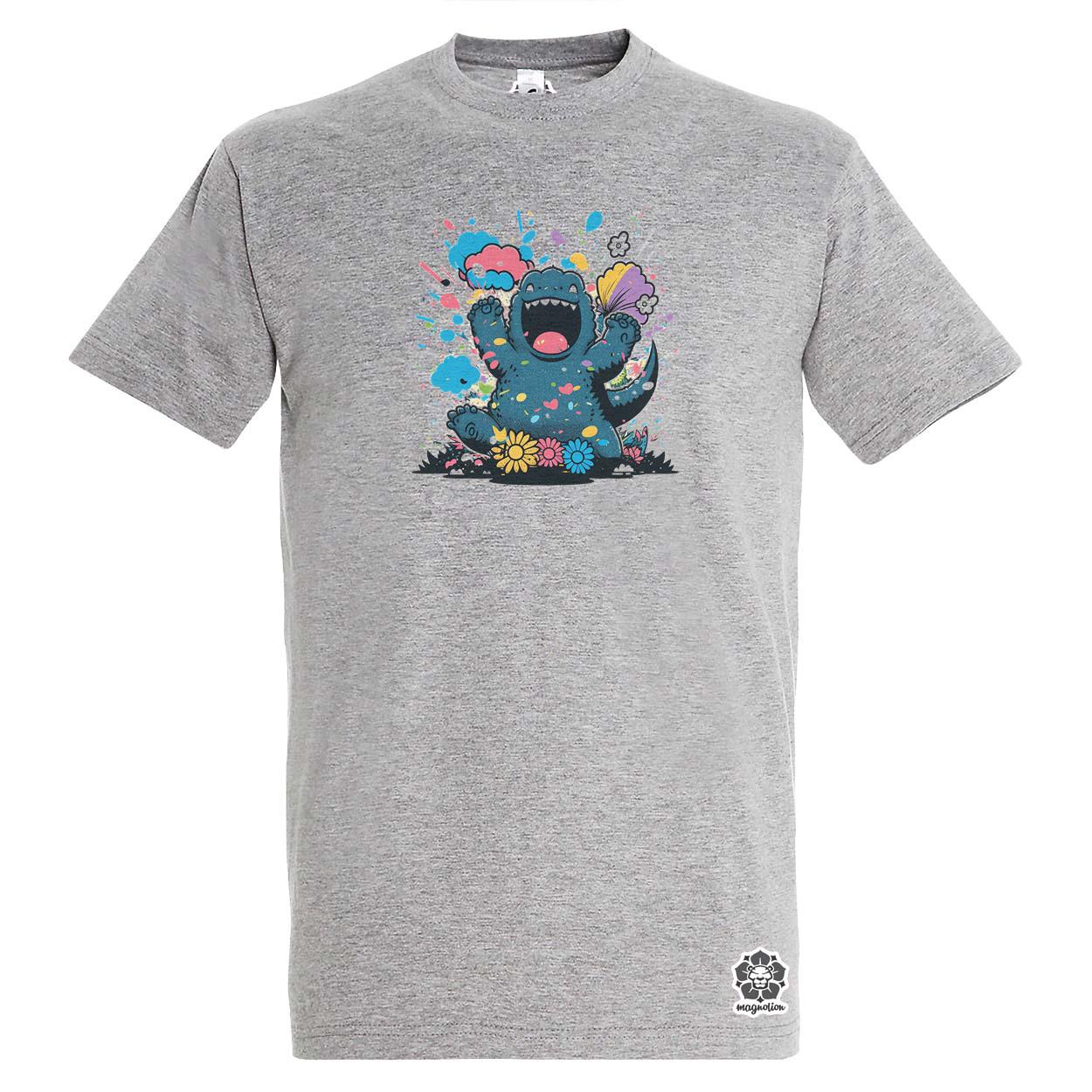 Kawaii Godzilla v1 egyedi póló 