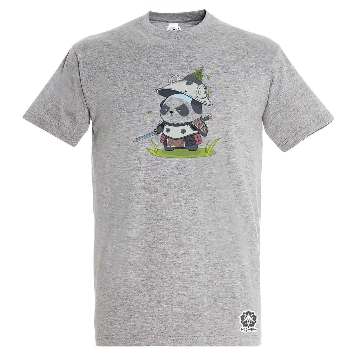 Chibi panda szamuráj v5 egyedi póló 