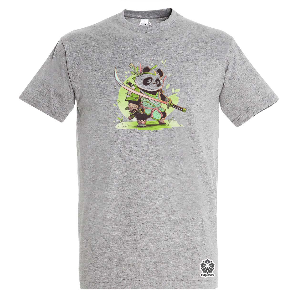 Chibi panda szamuráj v6 egyedi póló 