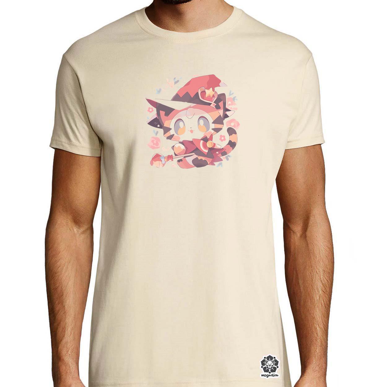 Chibi tigris varázsló v6 egyedi póló 