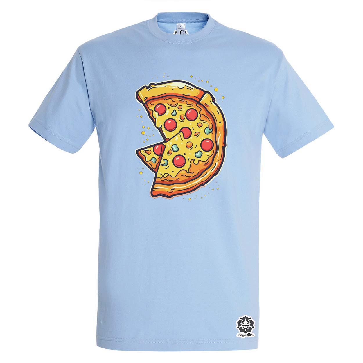 Pizzaszelet v2 egyedi póló 