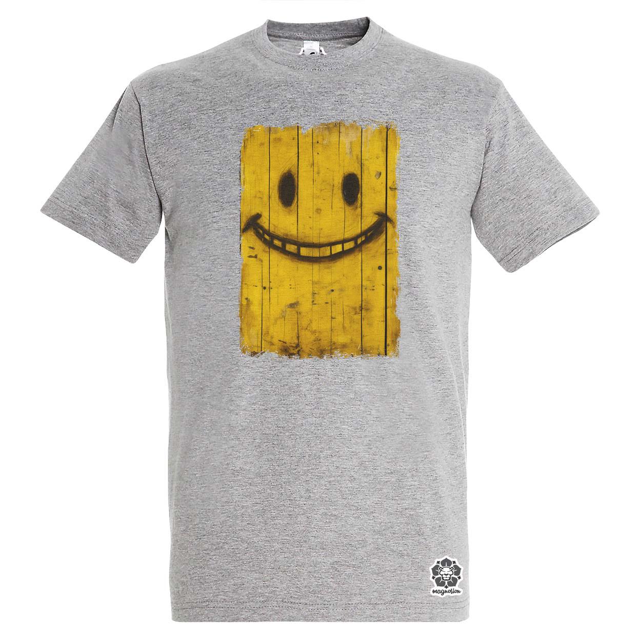 Festett smile graffiti v2 egyedi póló 
