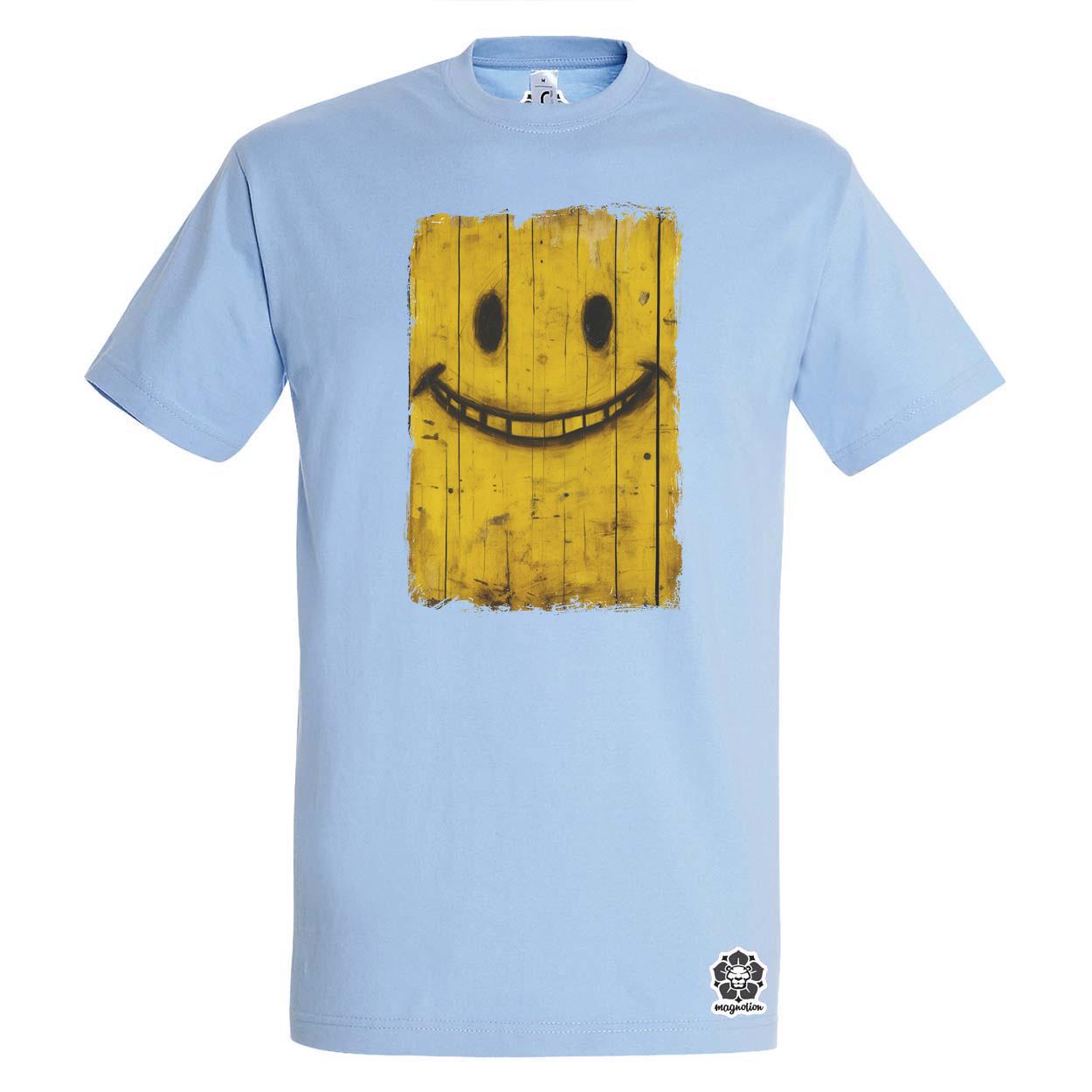 Festett smile graffiti v2 egyedi póló 