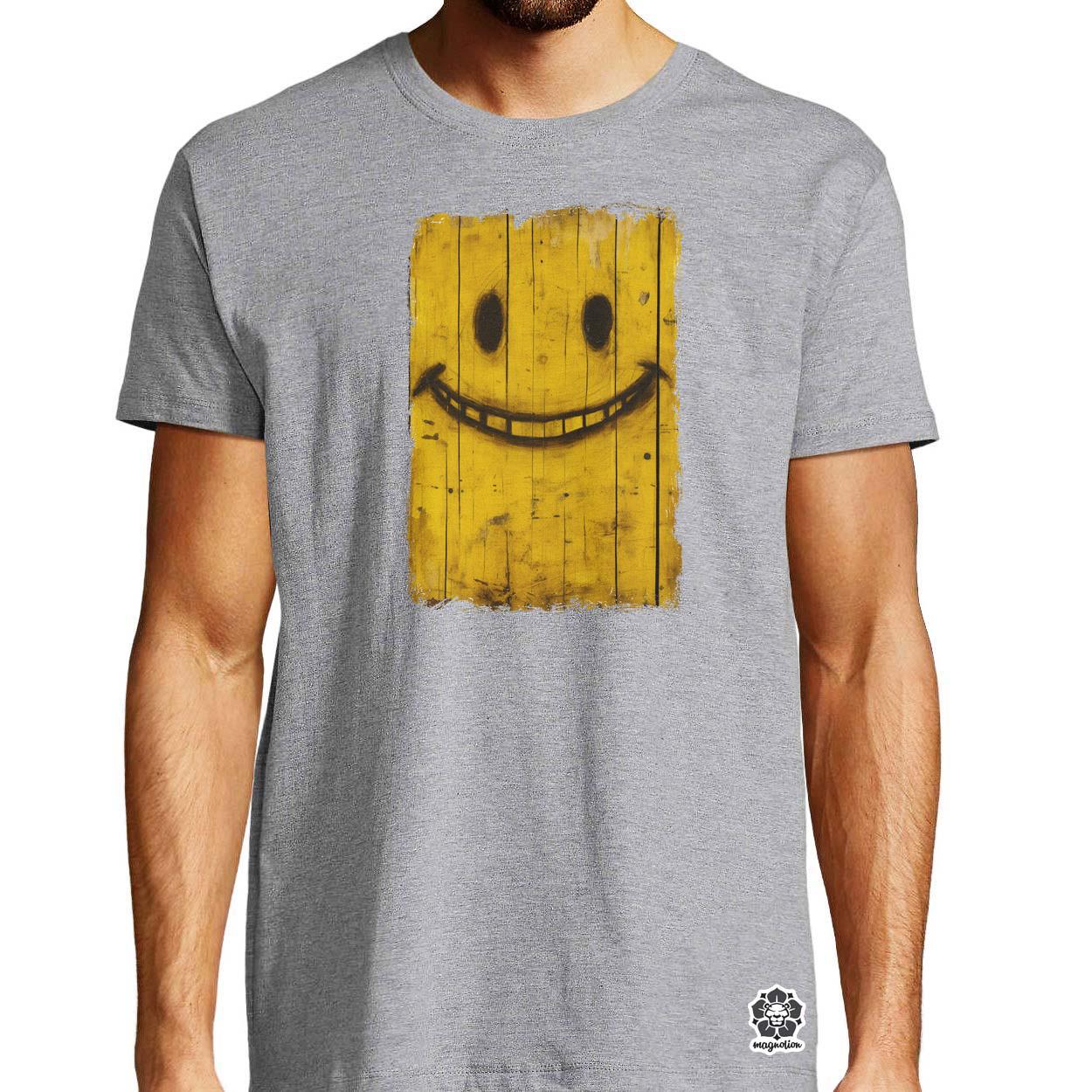 Festett smile graffiti v2 egyedi póló 