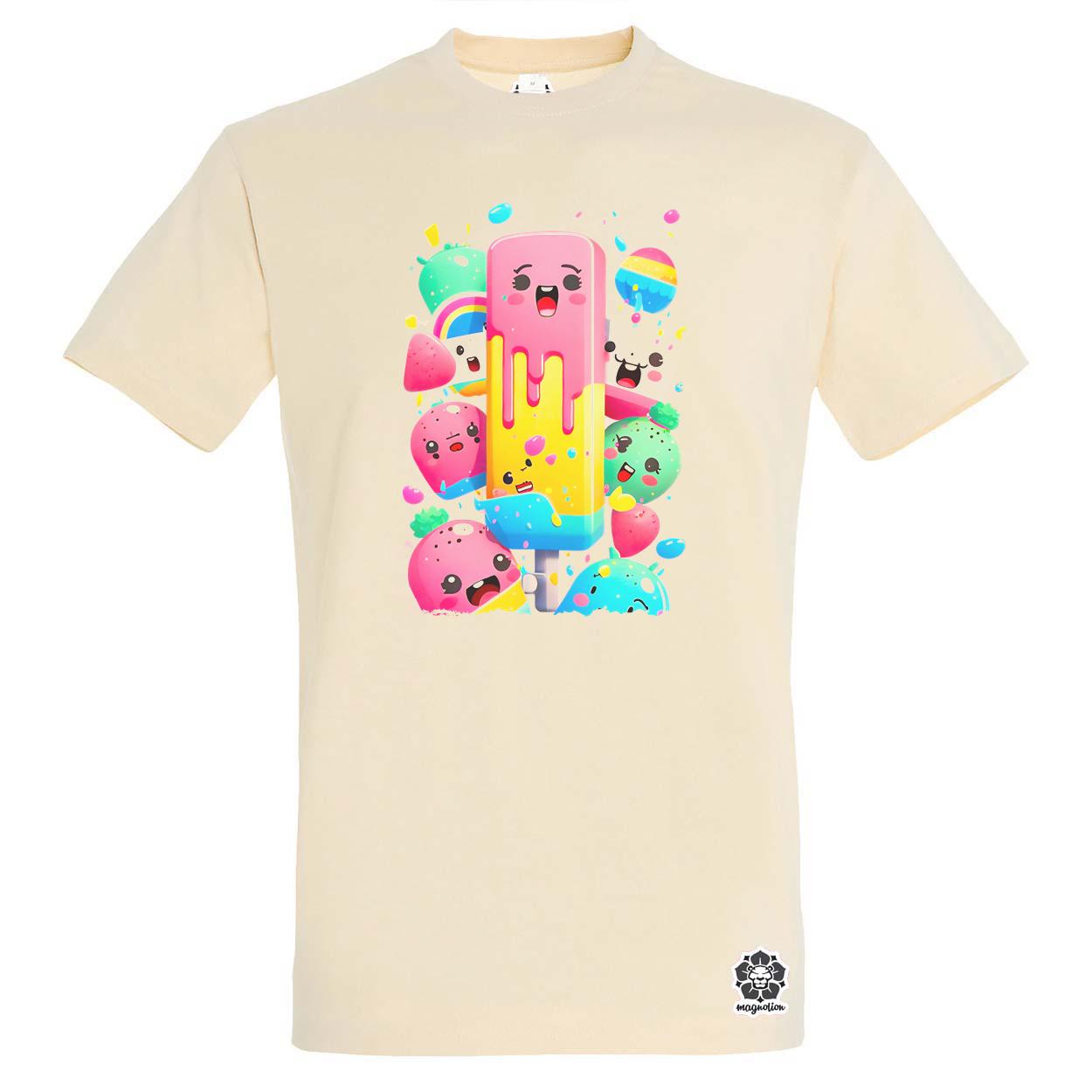 Kawaii fagyi fantázia v1 egyedi póló 