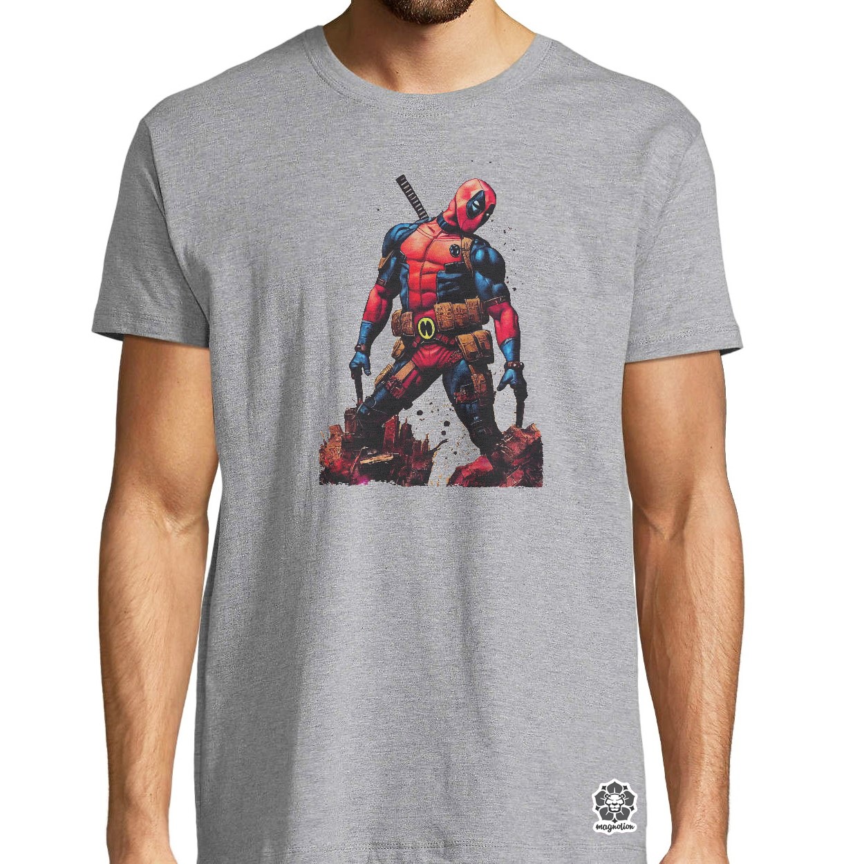 Deadpool fanart v1 egyedi póló 