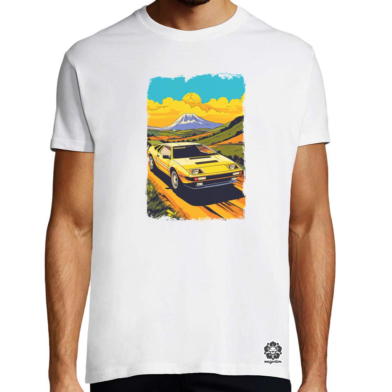 Lotus Esprit retró utazás v1 egyedi póló 