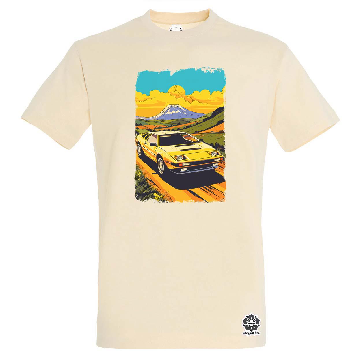 Lotus Esprit retró utazás v1 egyedi póló 