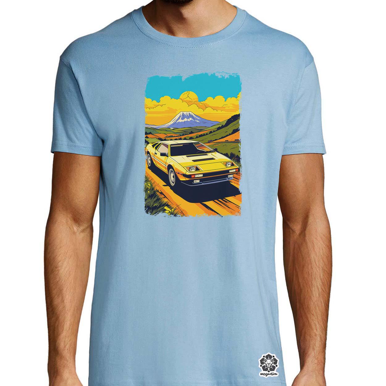 Lotus Esprit retró utazás v1 egyedi póló 