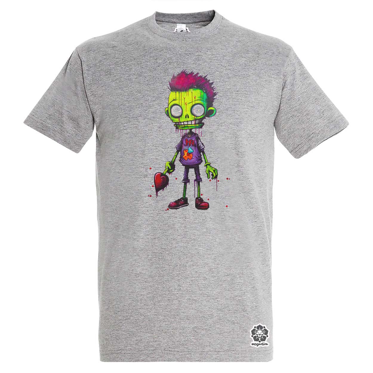 Zöld zombi v1 egyedi póló 