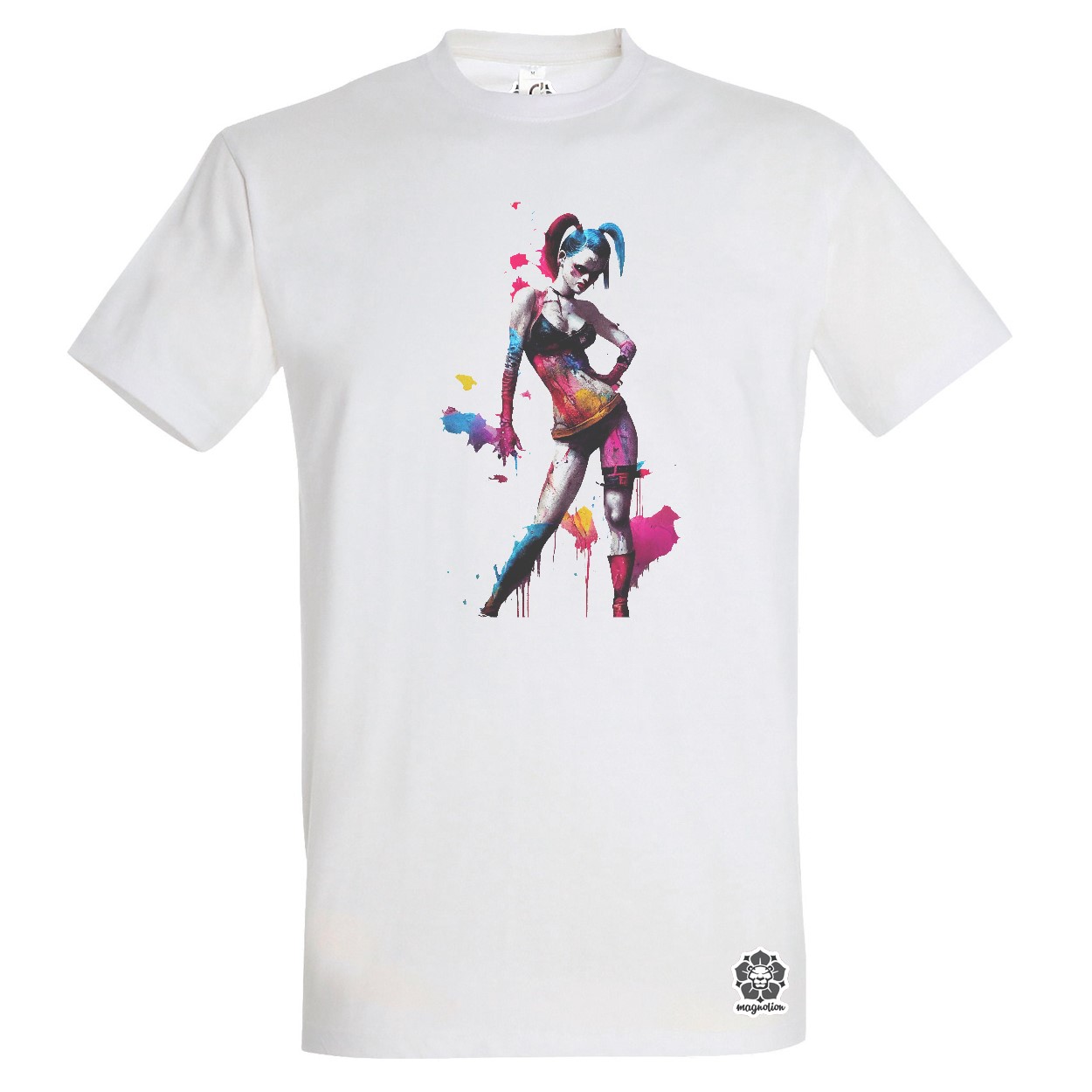 Graffiti művészet Harley Quinn v1 egyedi póló 
