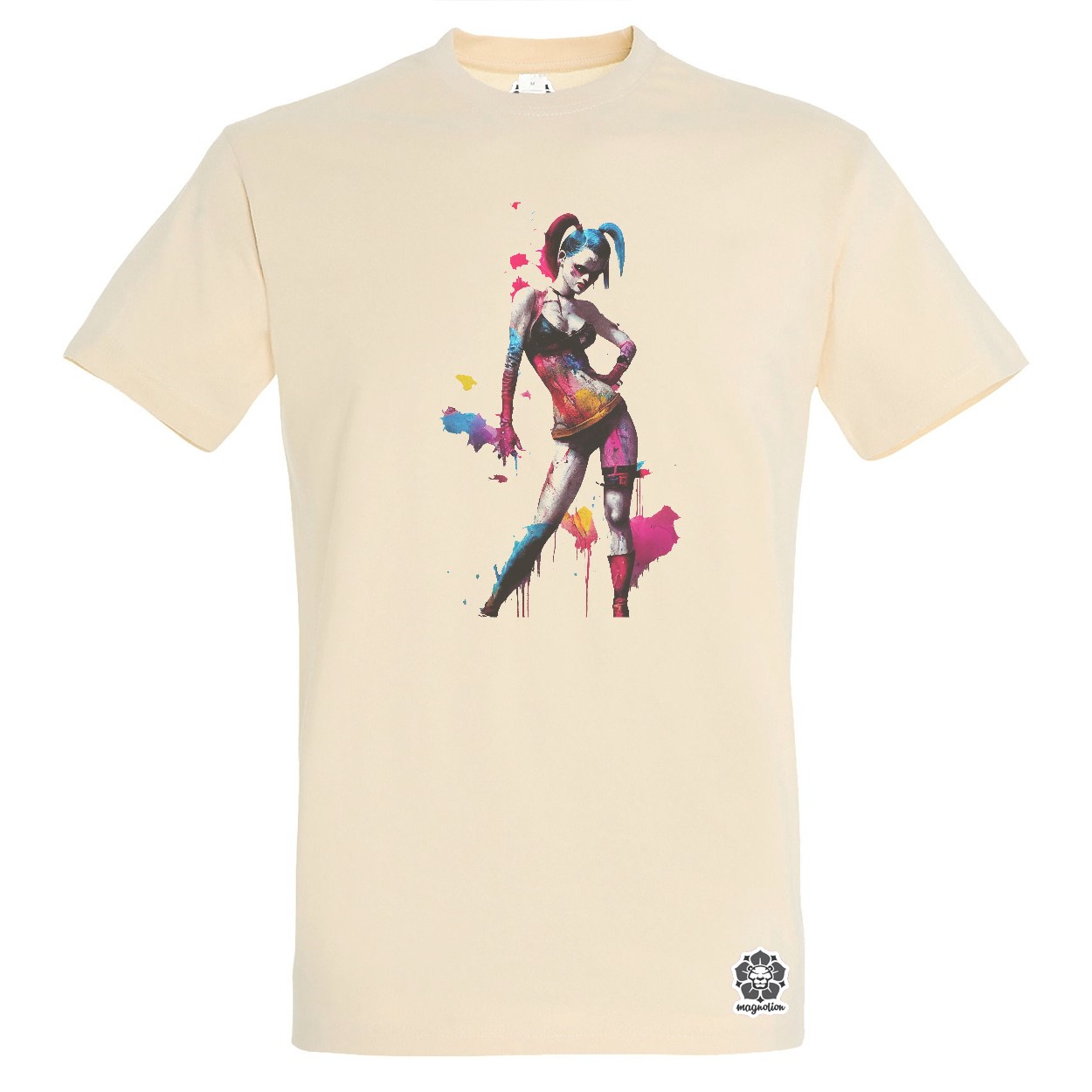Graffiti művészet Harley Quinn v1 egyedi póló 