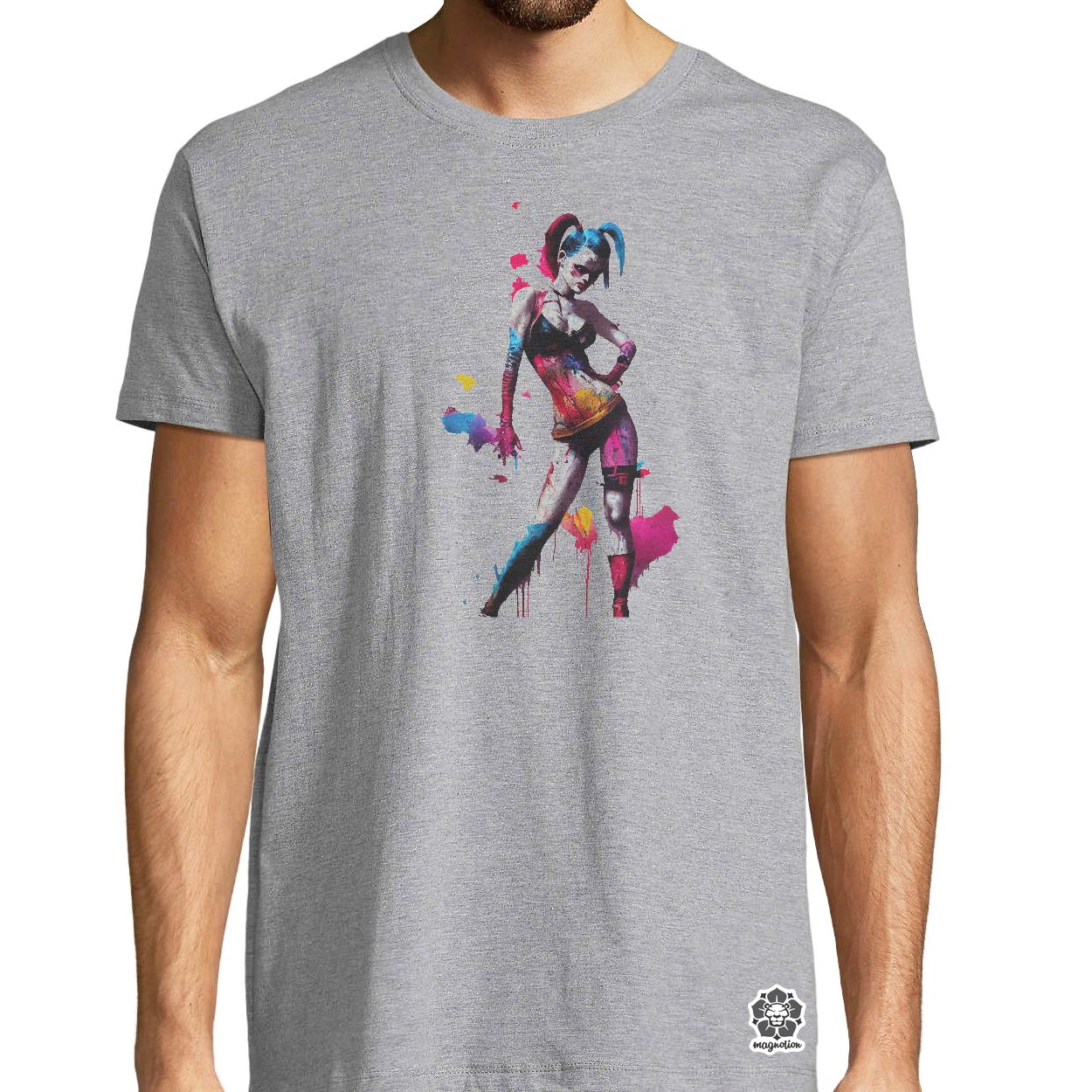 Graffiti művészet Harley Quinn v1 egyedi póló 