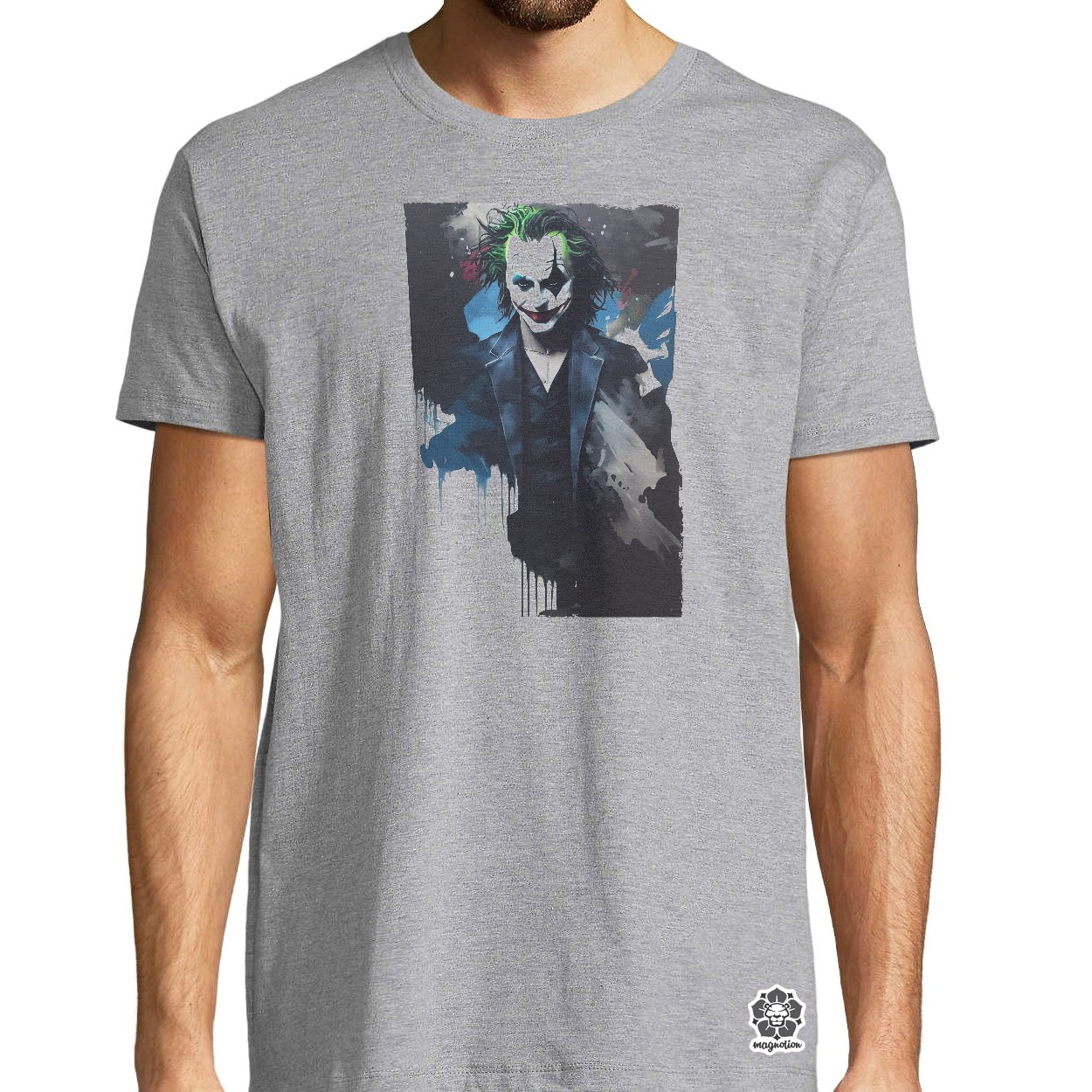 Graffiti művészet Joker v2 egyedi póló 
