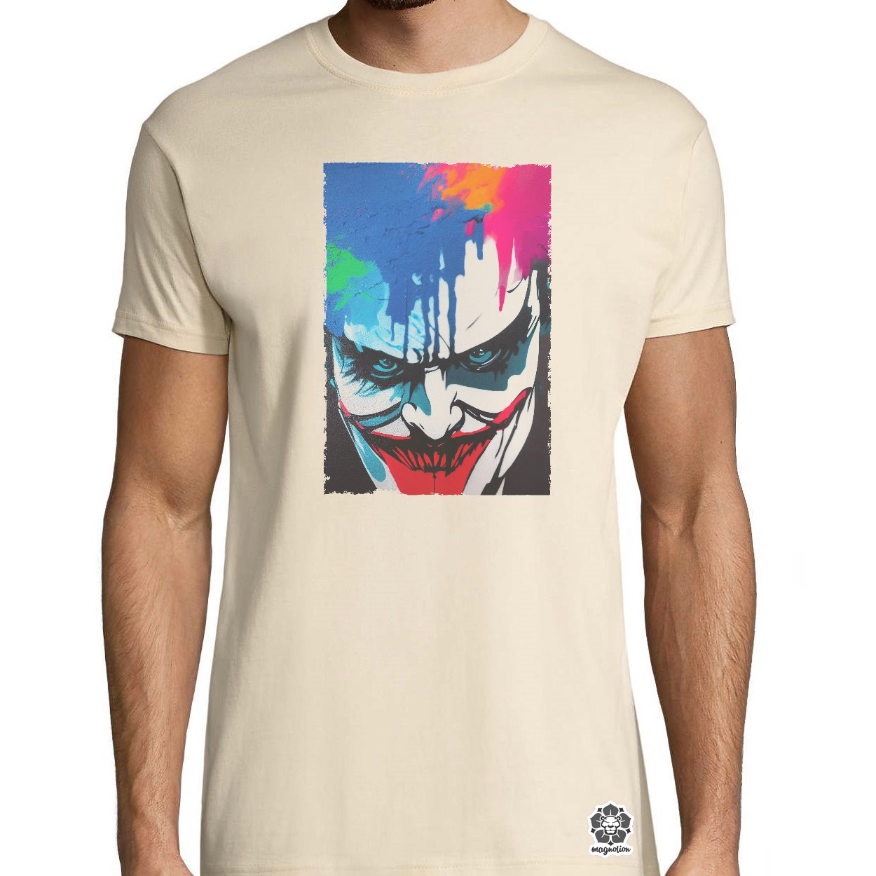 Graffiti művészet Joker v1 egyedi póló 