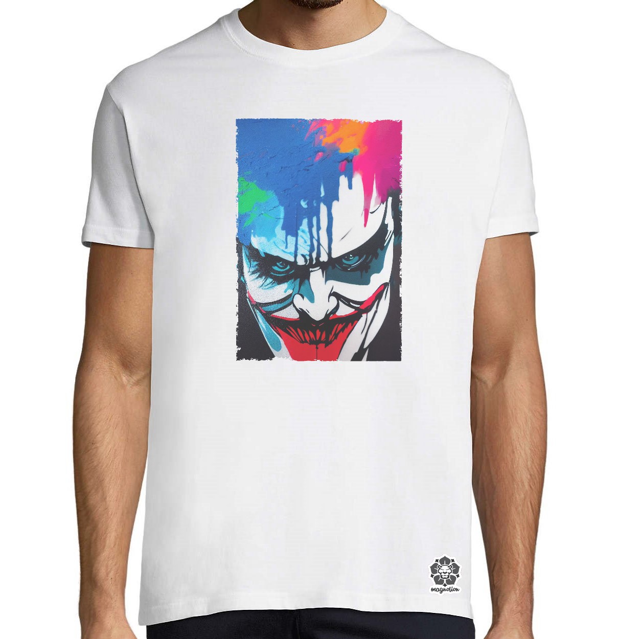 Graffiti művészet Joker v1 egyedi póló 