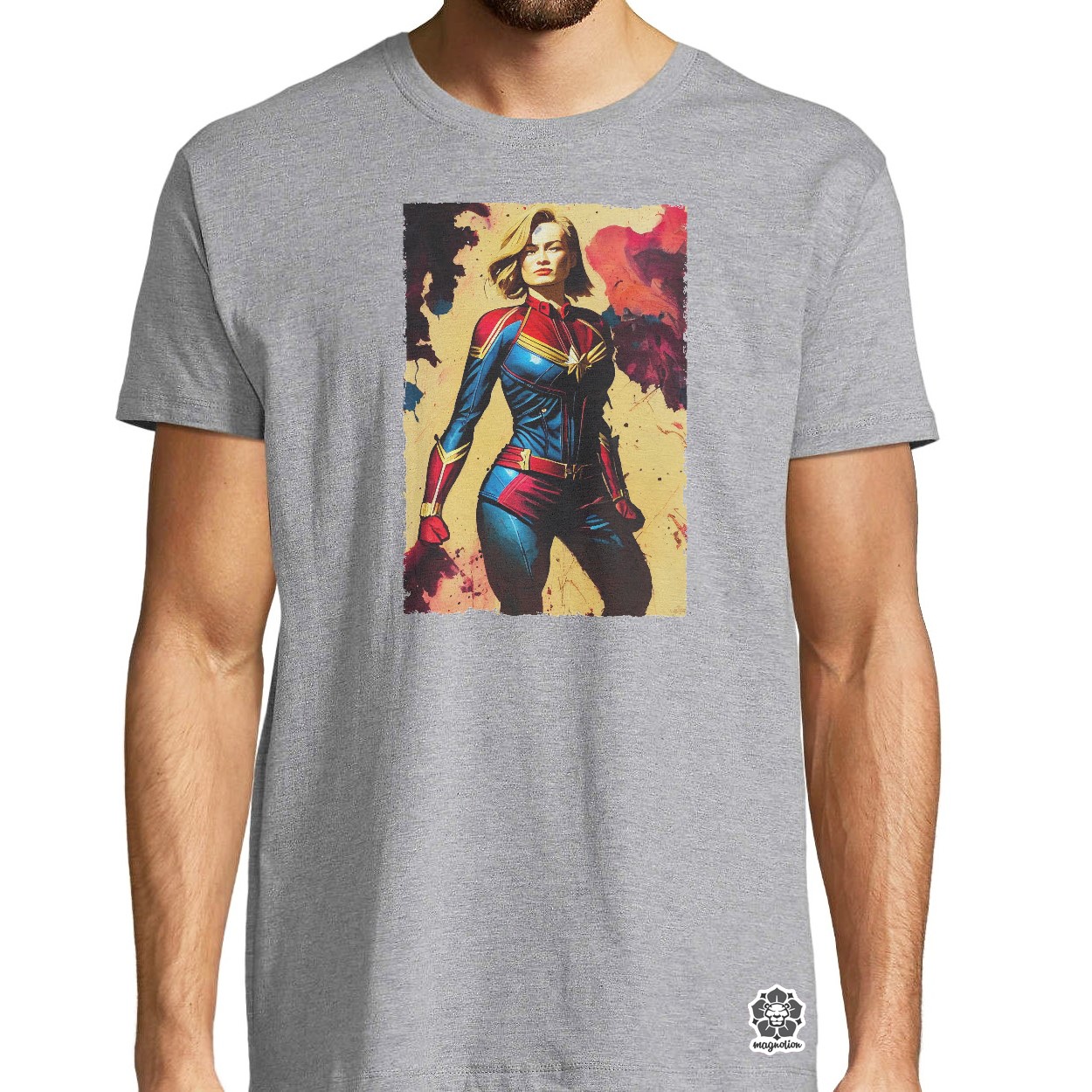 Marvel kapitány fanart v1 egyedi póló 