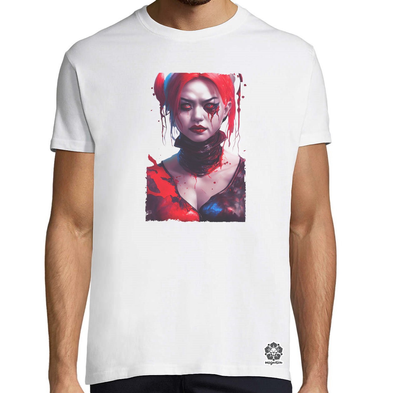 Vérontó Harley Quinn v1 egyedi póló 