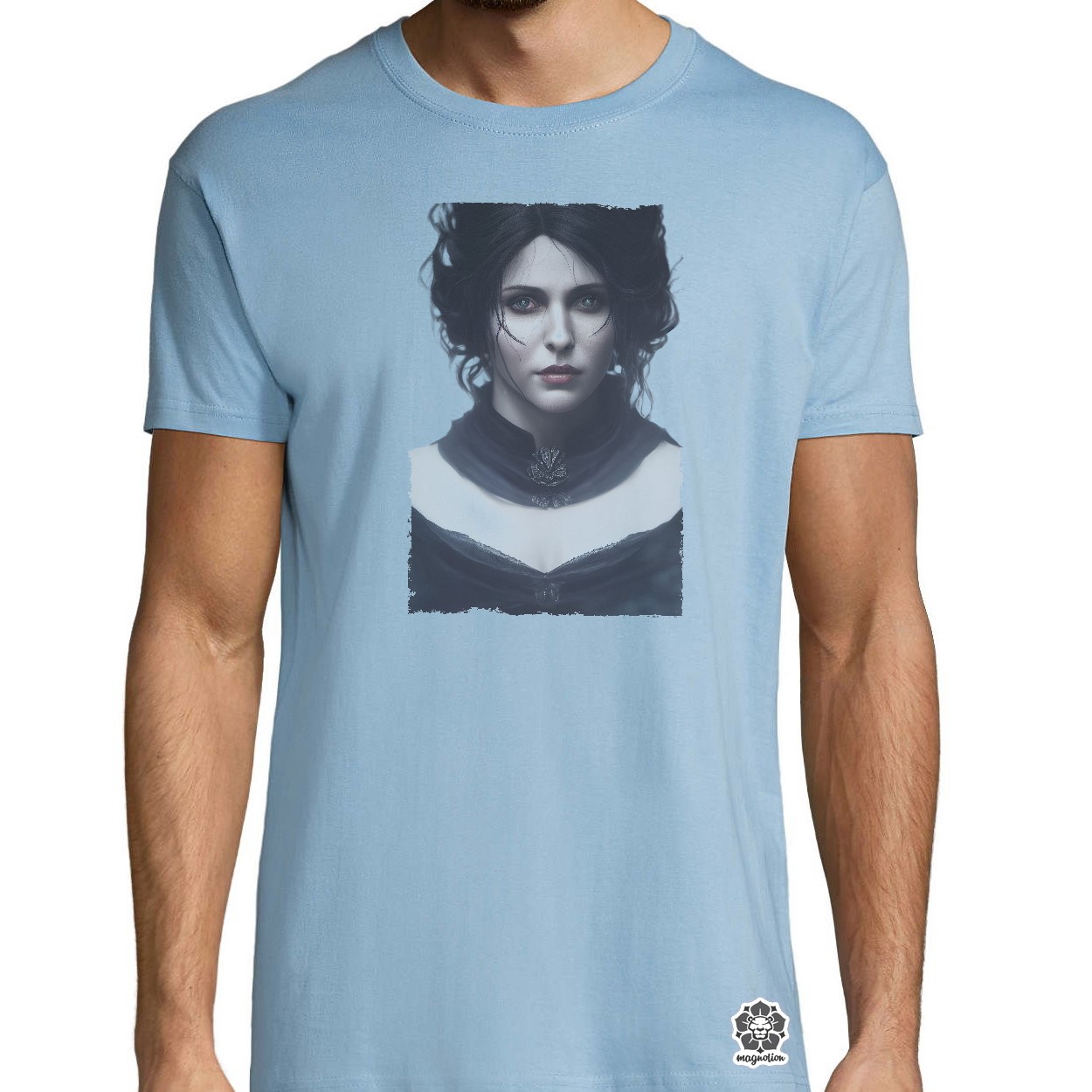 Fotorealisztikus Yennefer of Vengerberg v1 egyedi póló 