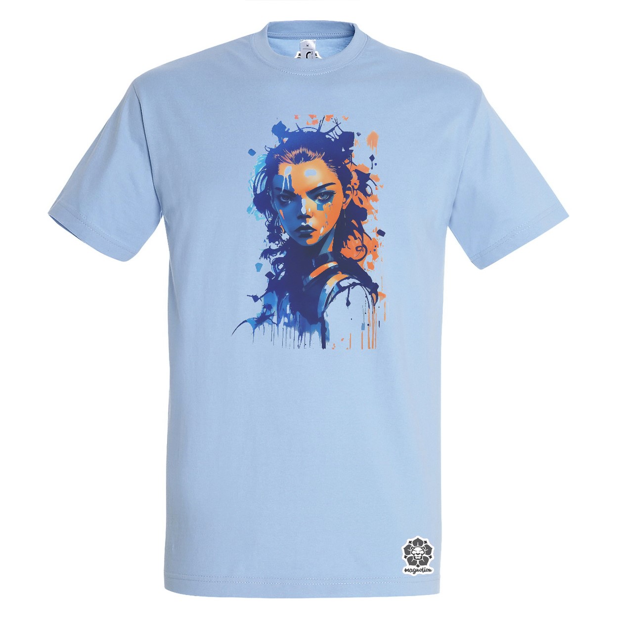 Graffiti művészet Anya Taylor-Joy v2 egyedi póló 