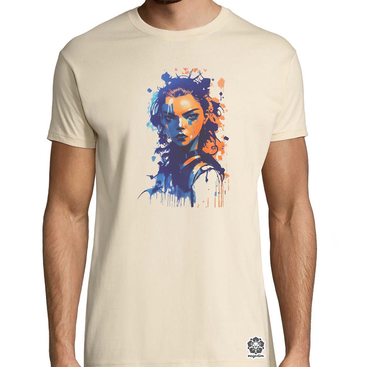 Graffiti művészet Anya Taylor-Joy v2 egyedi póló 