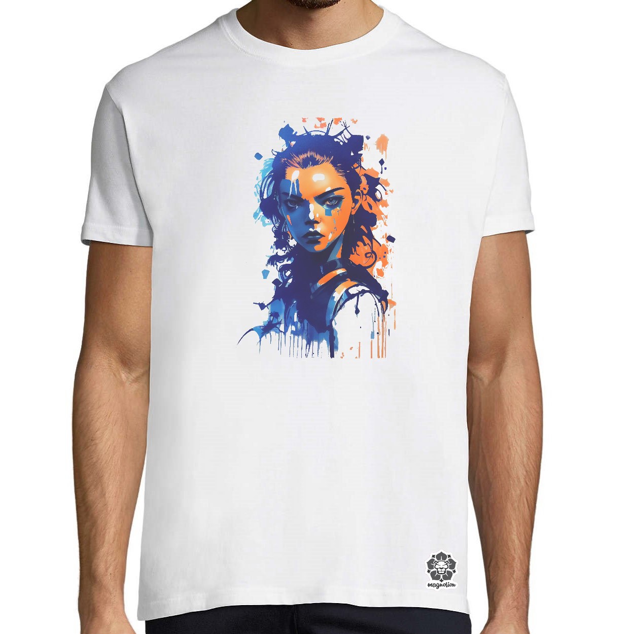 Graffiti művészet Anya Taylor-Joy v2 egyedi póló 