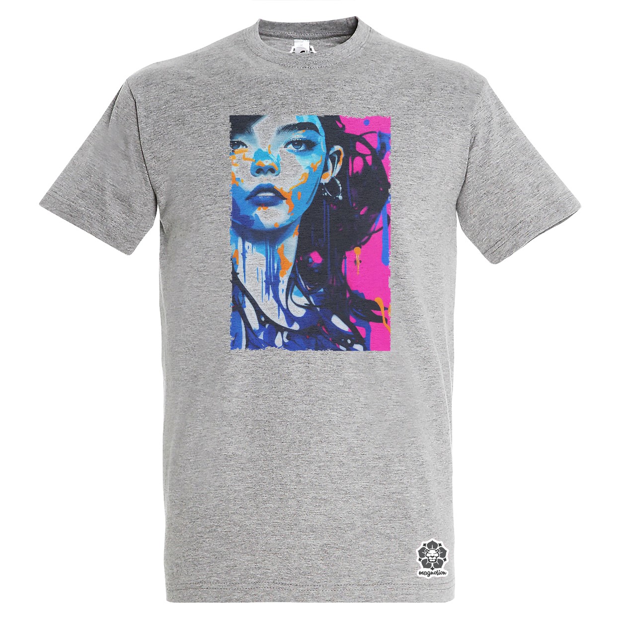 Graffiti művészet Anya Taylor-Joy v3 egyedi póló 