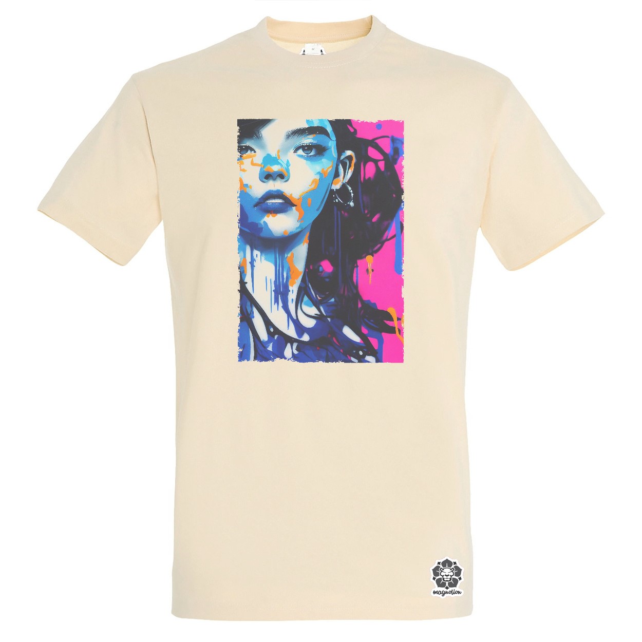 Graffiti művészet Anya Taylor-Joy v3 egyedi póló 