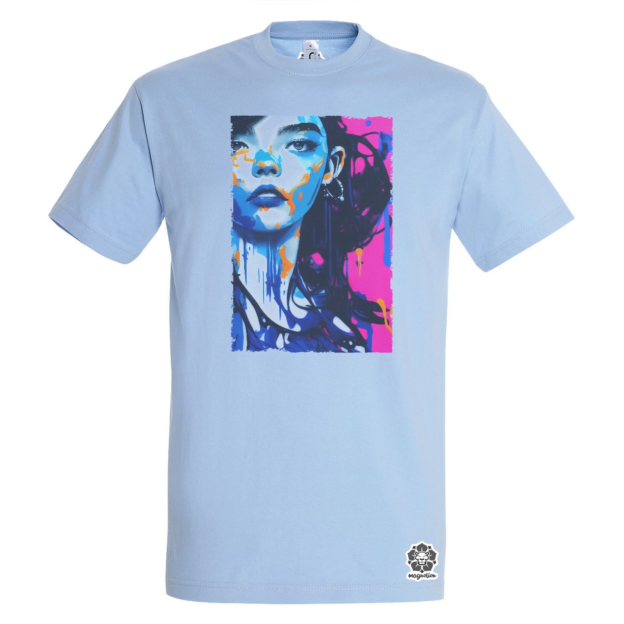 Graffiti művészet Anya Taylor-Joy v3 egyedi póló 