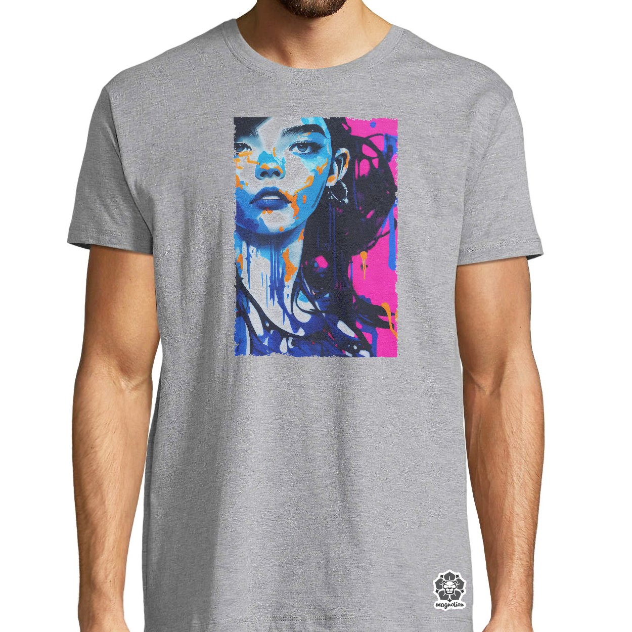 Graffiti művészet Anya Taylor-Joy v3 egyedi póló 