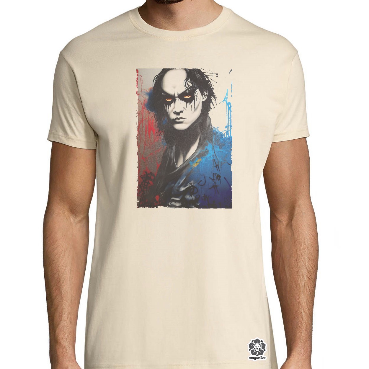 Graffiti művészet Brandon Lee as Eric Draven egyedi póló 