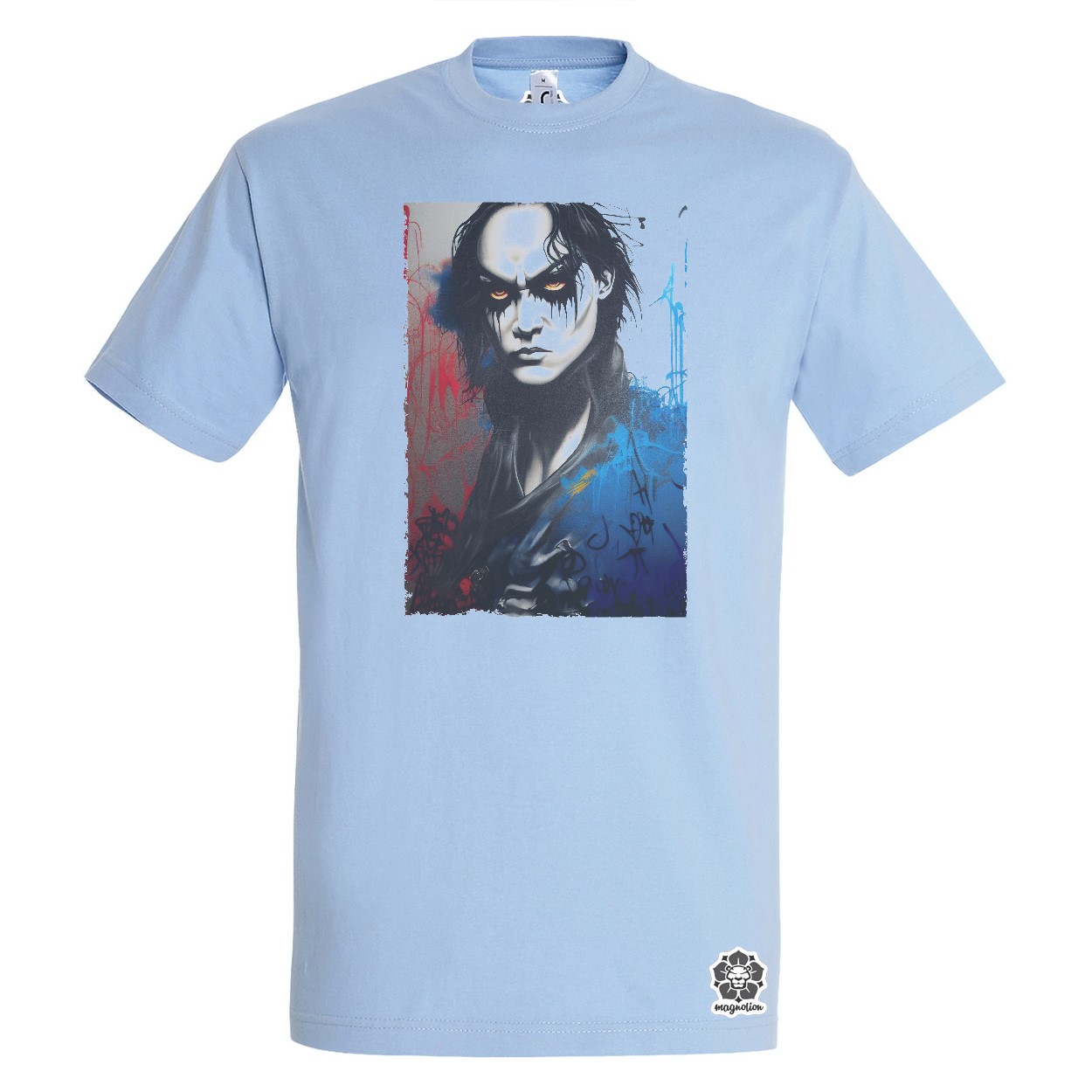 Graffiti művészet Brandon Lee as Eric Draven egyedi póló 