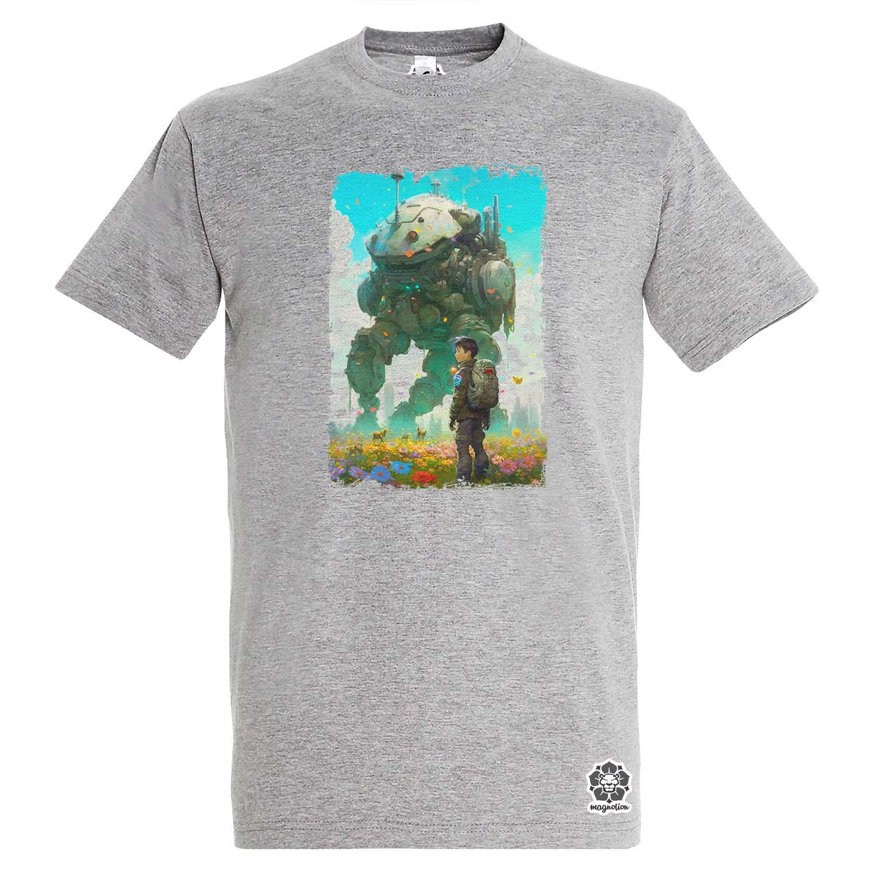 Mecha járőr v1 egyedi póló 