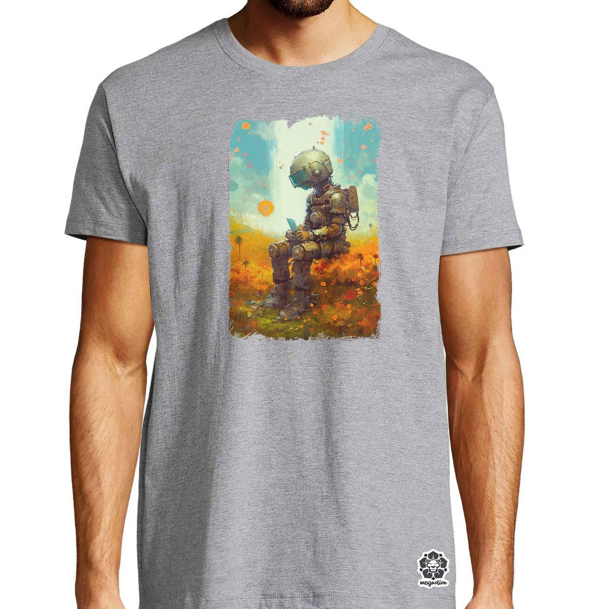 Mecha járőr v3 egyedi póló 