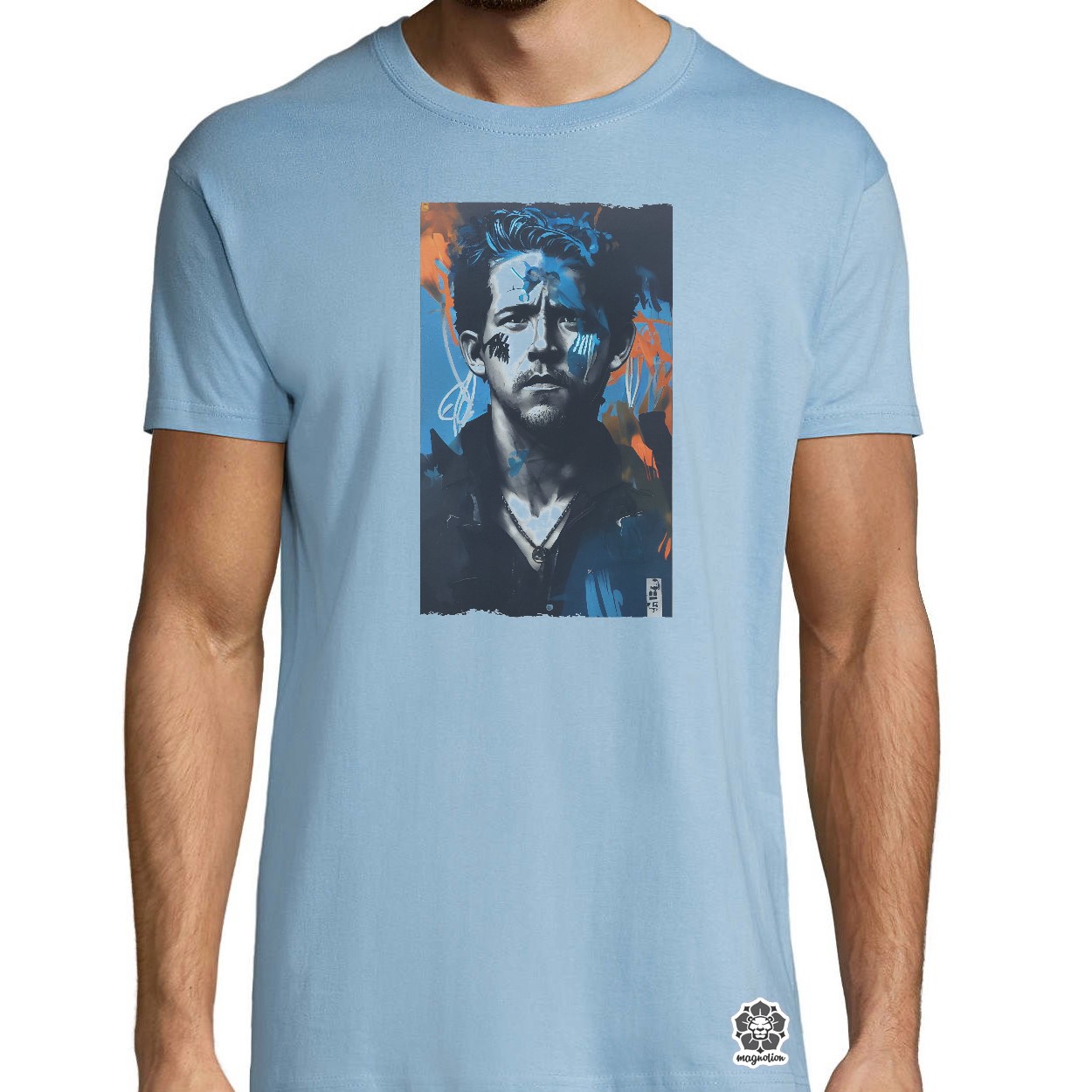 Graffiti művészet Ryan Reynolds v2 egyedi póló 