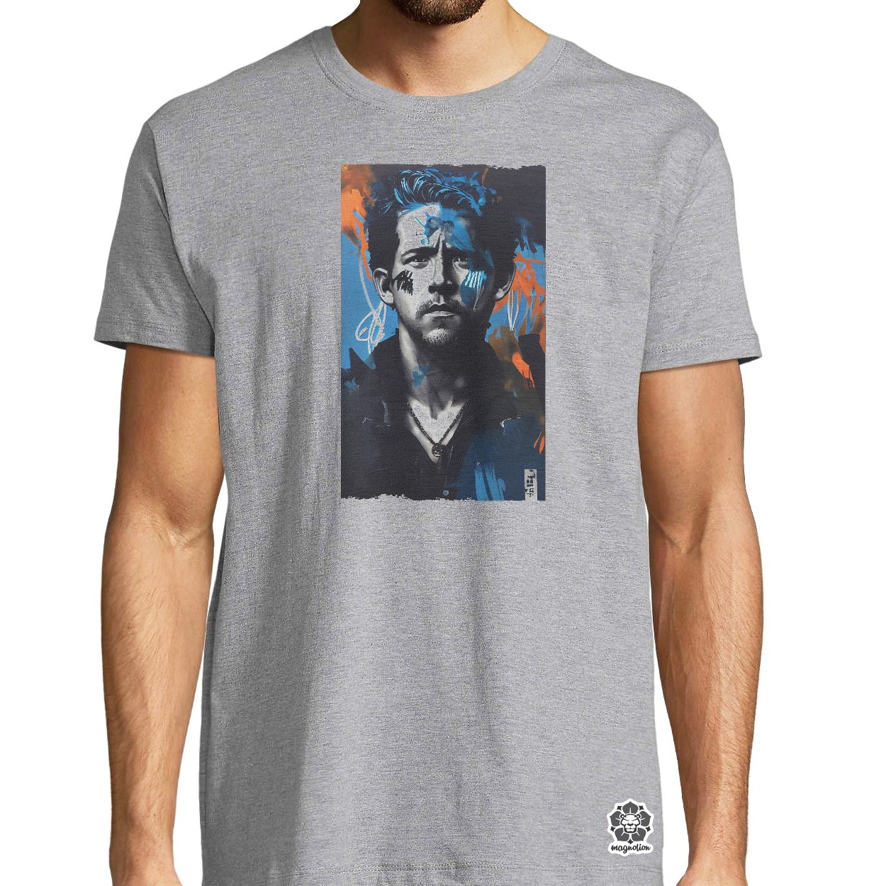Graffiti művészet Ryan Reynolds v2 egyedi póló 