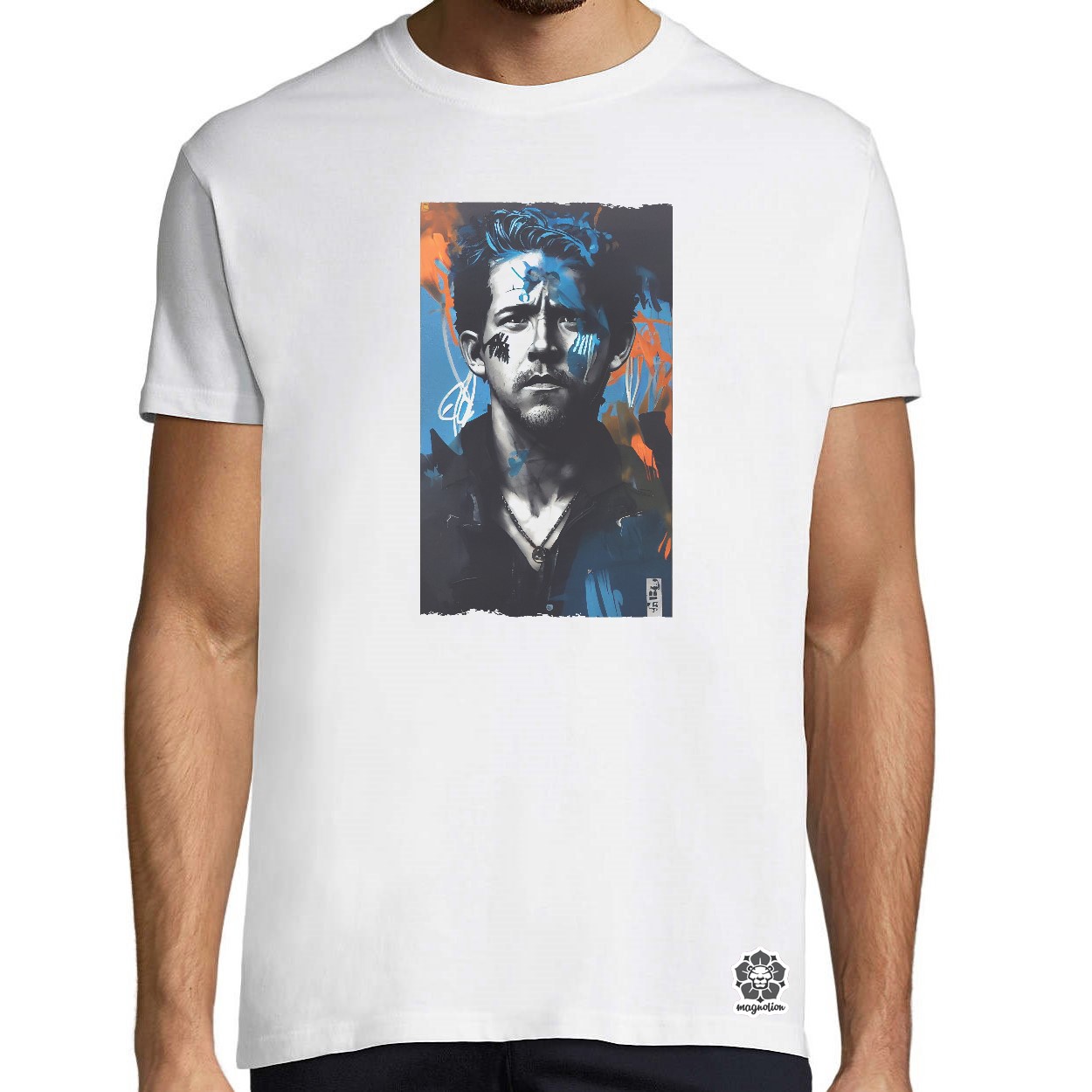 Graffiti művészet Ryan Reynolds v2 egyedi póló 