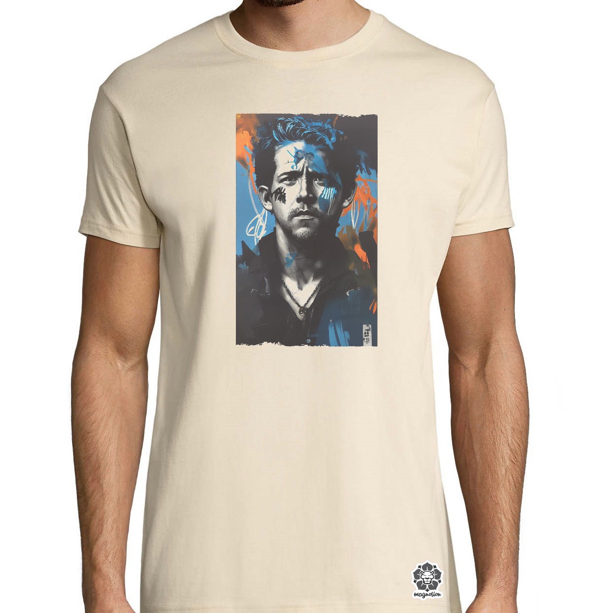 Graffiti művészet Ryan Reynolds v2 egyedi póló 