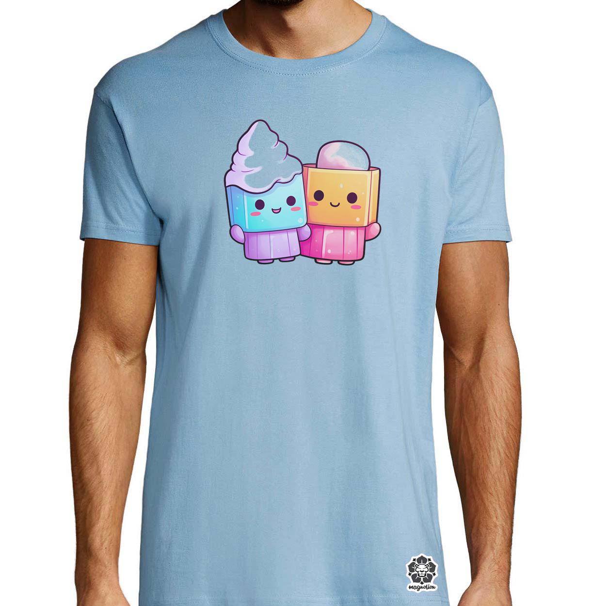 Chibi mályvacukrok v1 egyedi póló 