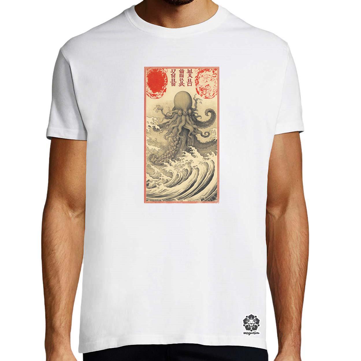 Cthulhu poszter v2 egyedi póló 