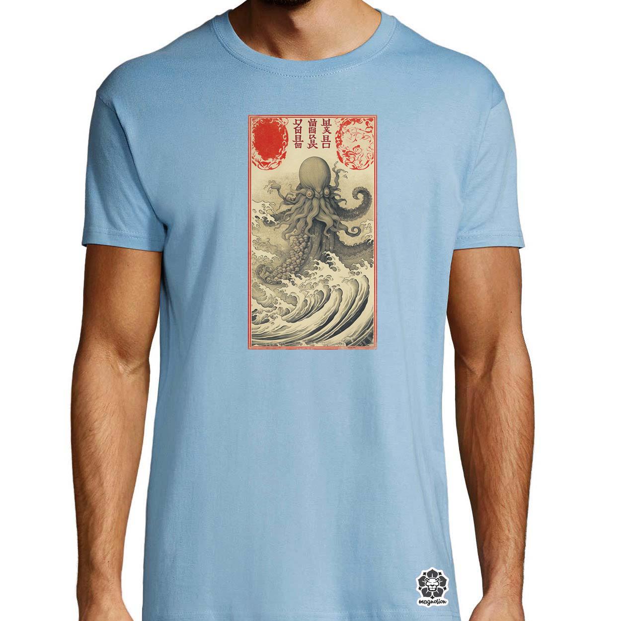 Cthulhu poszter v2 egyedi póló 