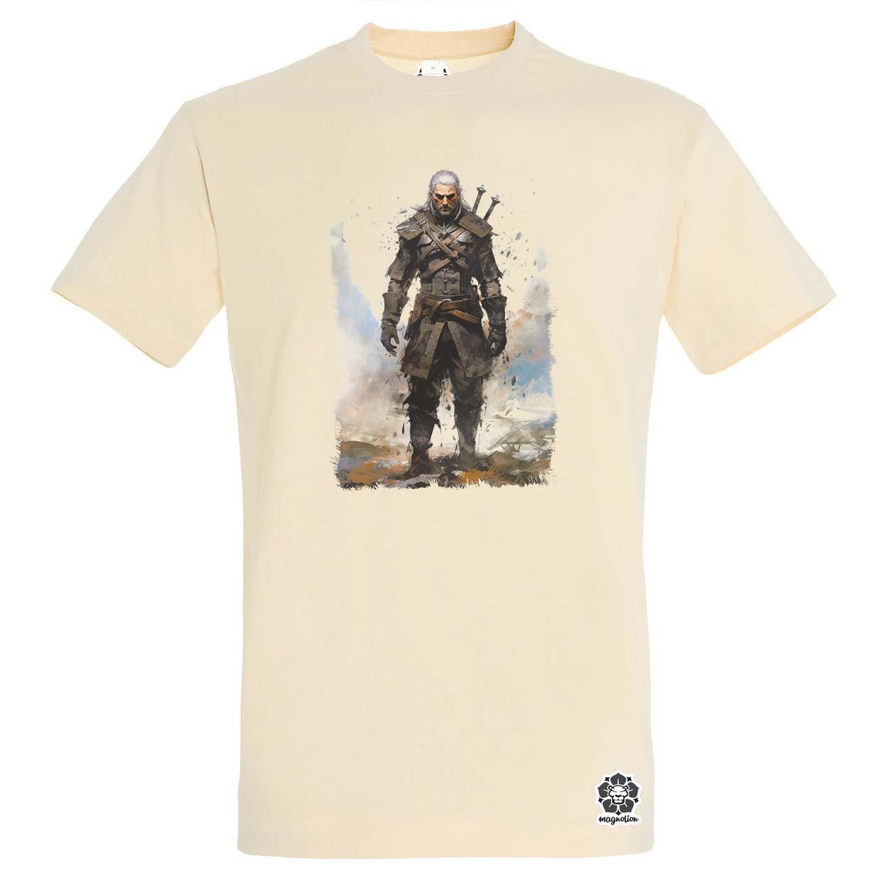 Geralt portré v3 egyedi póló 