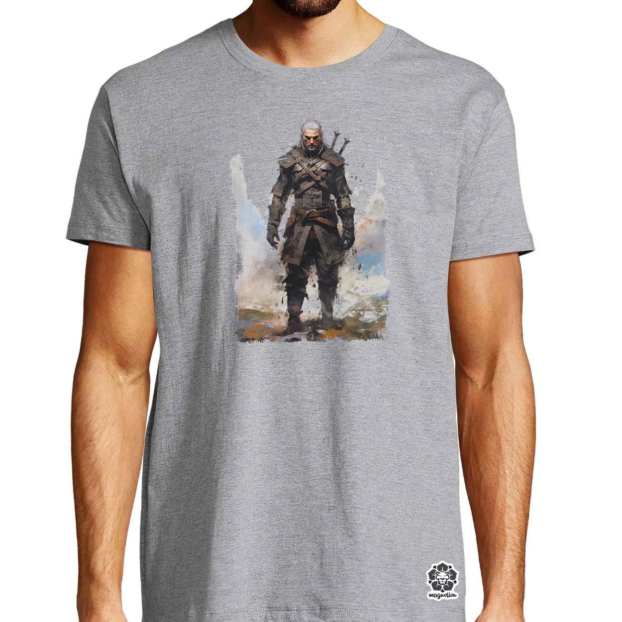 Geralt portré v3 egyedi póló 