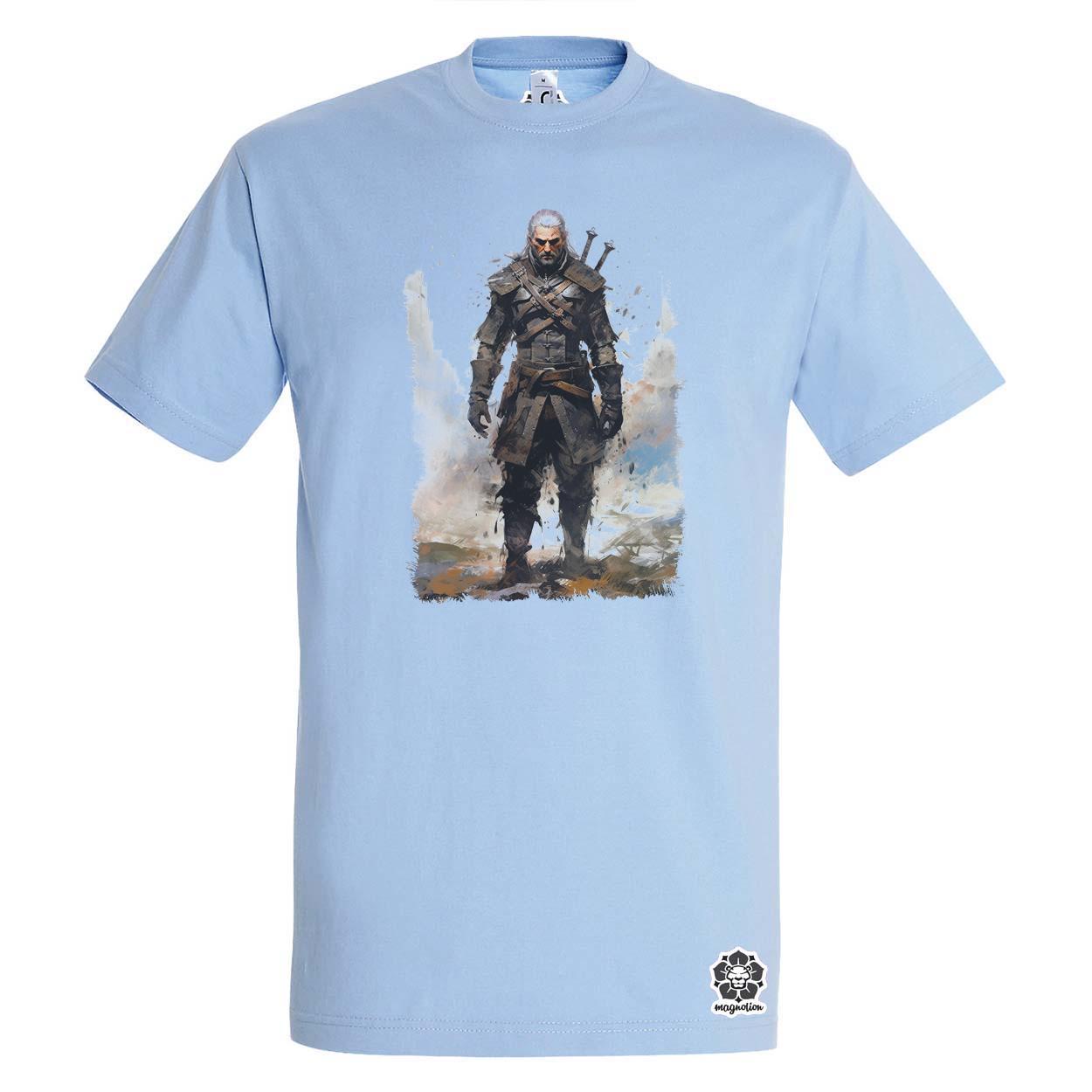Geralt portré v3 egyedi póló 