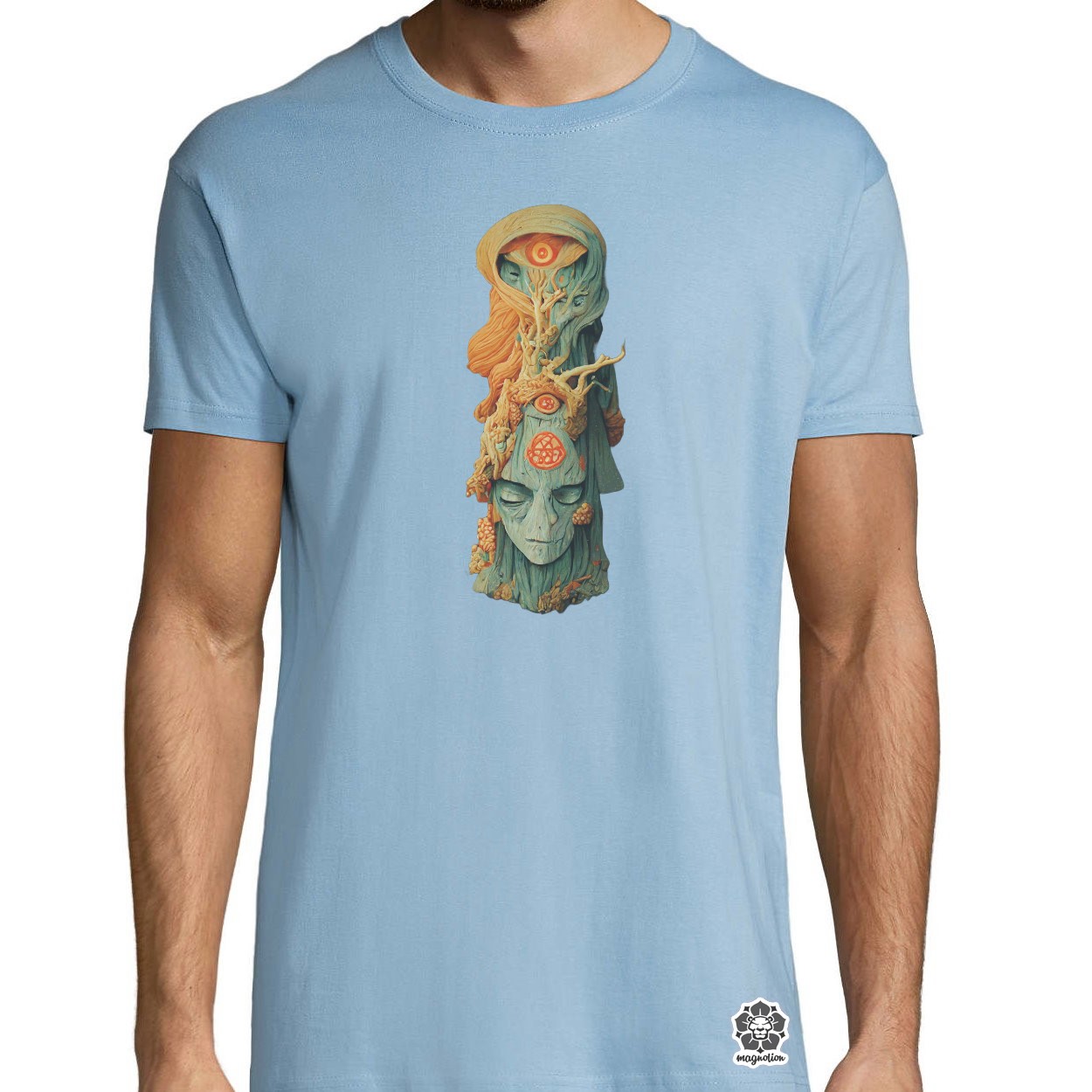 Káosz Totem egyedi póló 