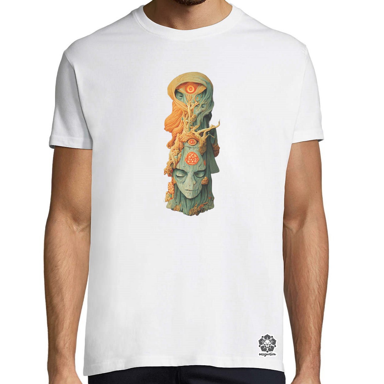 Káosz Totem egyedi póló 