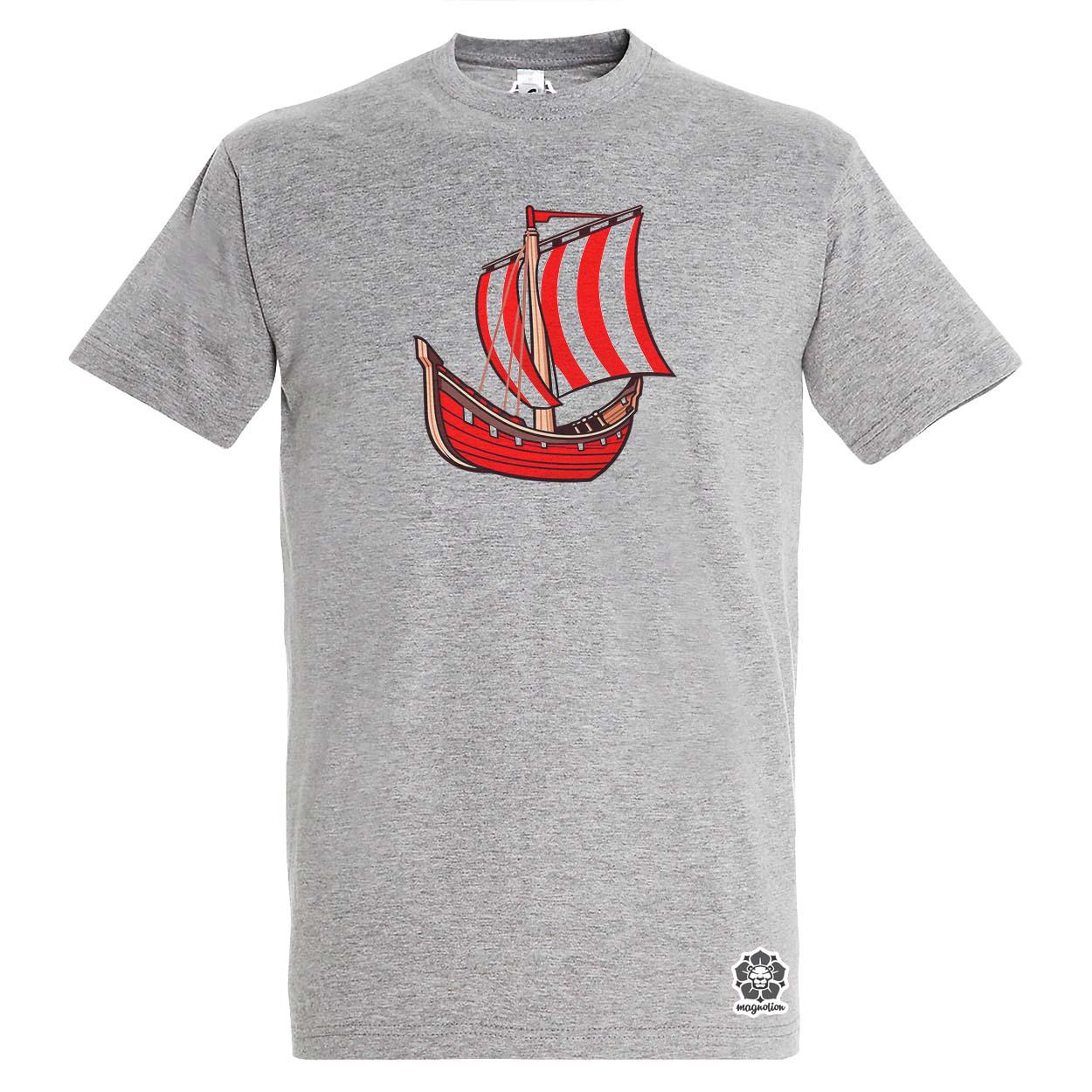 Viking hosszúhajó v3 egyedi póló 