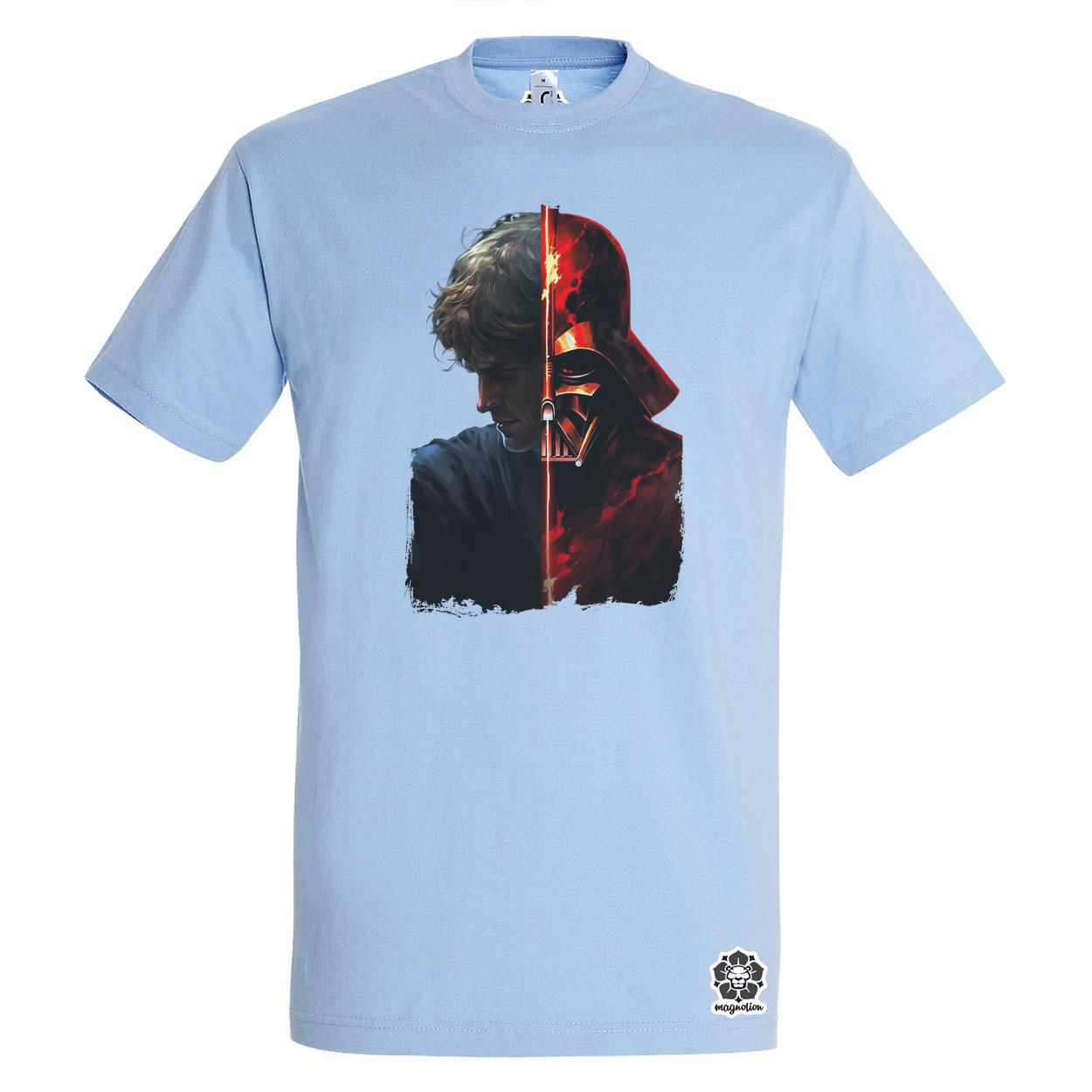 Anakin vs Vader v2 egyedi póló 