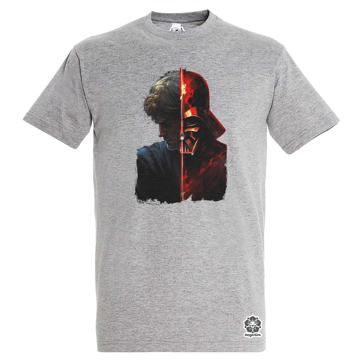Anakin vs Vader v2 egyedi póló 