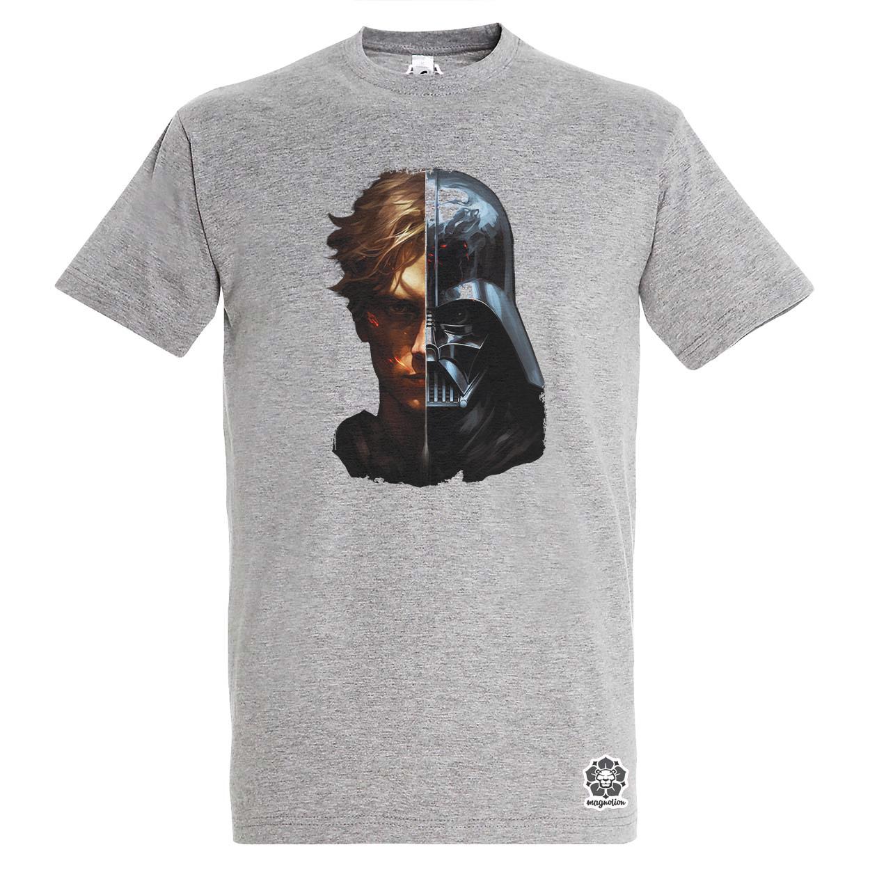 Anakin vs Vader v3 egyedi póló 